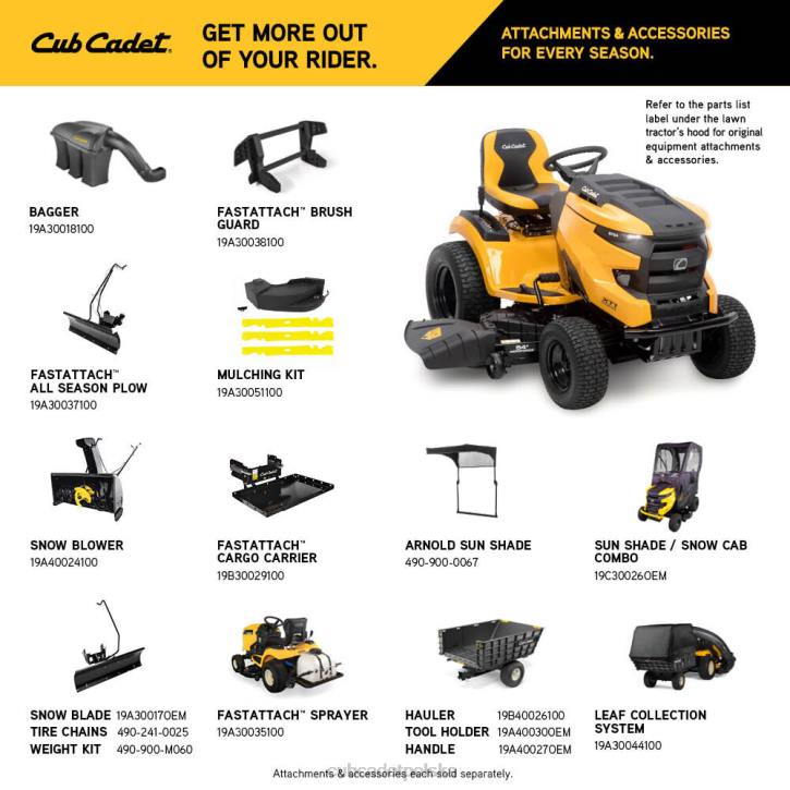 Cub Cadet XT1 2XD047 | Cub Cadet fabryka xt1 gt54 sprzęt