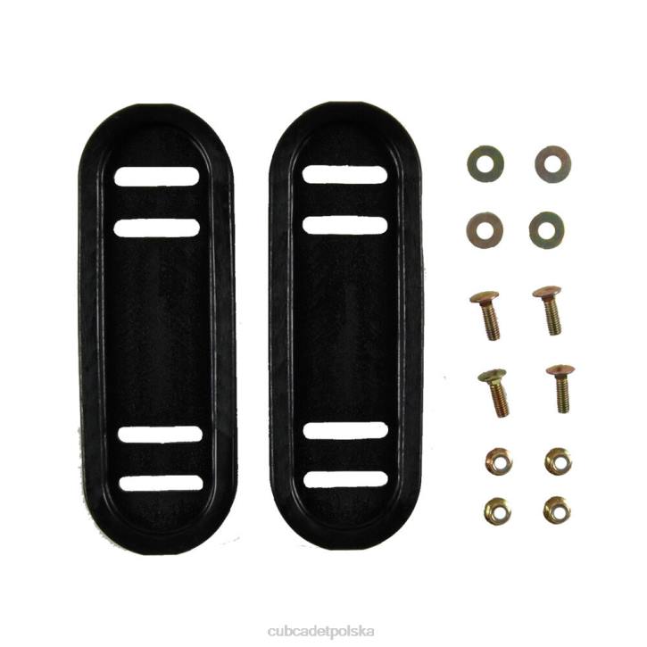 Cub Cadet Polska 2XD0240 | Cub Cadet Zestaw luksusowych, polimerowych butów ślizgowych do odśnieżarki akcesorium