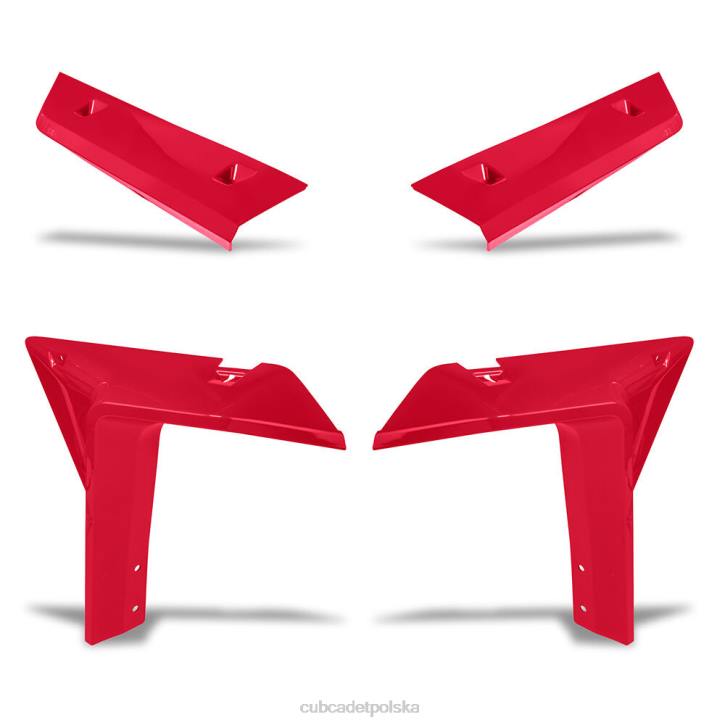 Cub Cadet Części Zamienne 2XD0334 | Cub Cadet komplet błotników - czerwony akcesorium